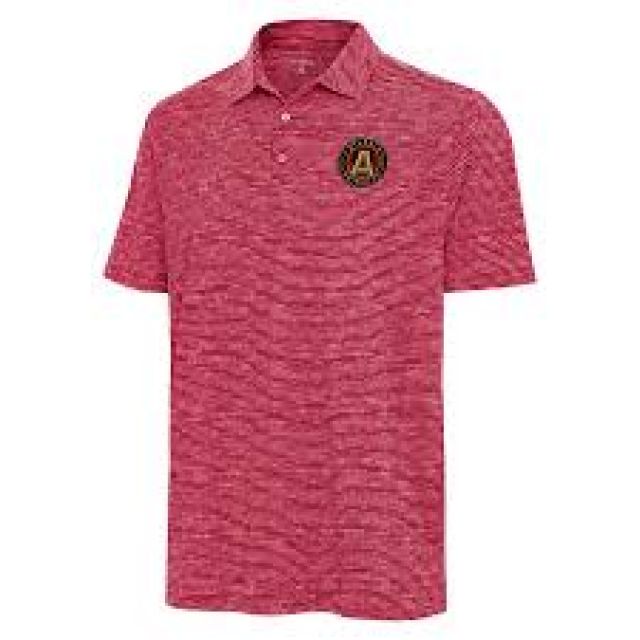 POLO HOMBRE ROJO JASPEADO